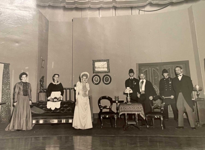 An undated production staged at Roosevelt Junior High School